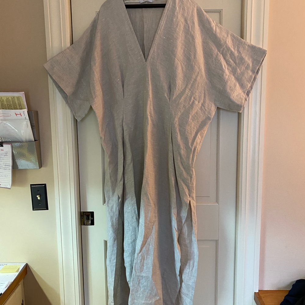 If I Fell V neck maxi dress.